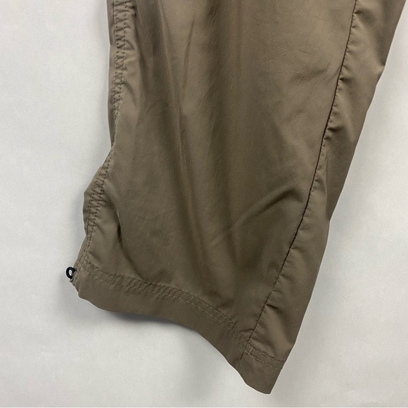 Royal Robbins Womens Nylon Hiking Outdoor Pants Green Size 12 Zip Pockets - Picture 5 of 6